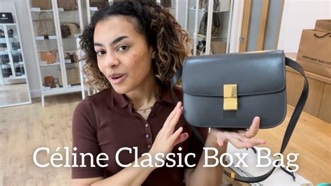 celine classic box large|Celine classic box bag price.